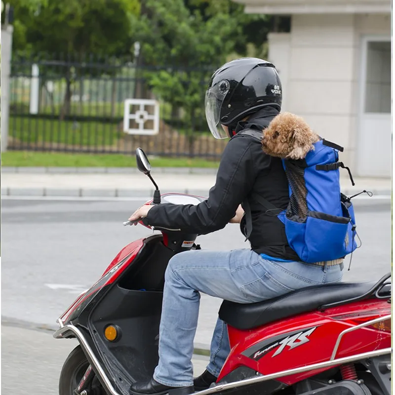 Mochila de viaje para transportar mascotas, bolsa de malla transpirable para deportes al aire libre, bicicleta, motocicleta, senderismo, envío directo - Imagen 17