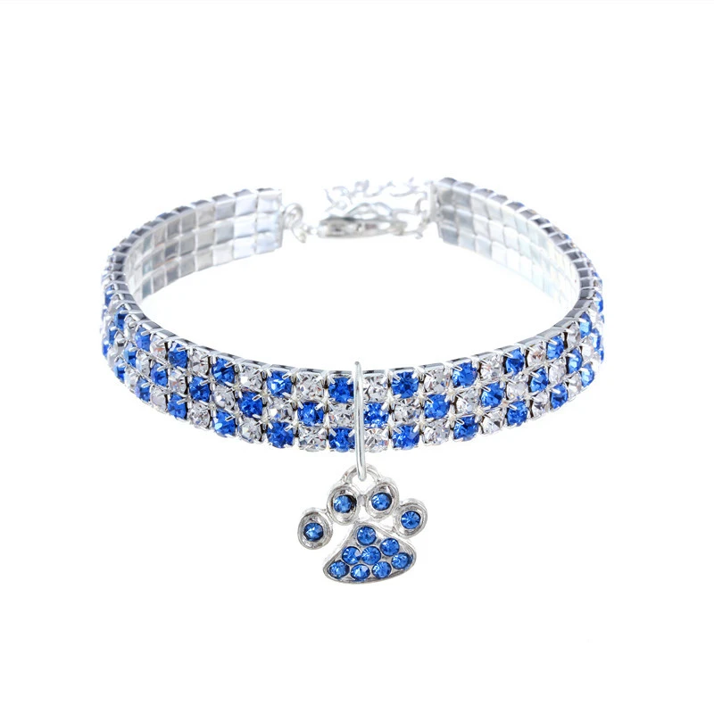 Collares de cuello de perro de circón brillante, collar de cadena extendida de aleación duradera para mascotas pequeñas y medianas, regalos de fiesta rosa, collar para perros y gatos - Imagen 10