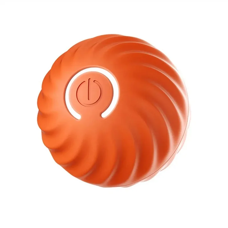 Pelota de juguete para perros, pelota rodante que rebota en movimiento automático, USB, cachorro inteligente, pelota interactiva de juguete para masticar para perros - Imagen 7