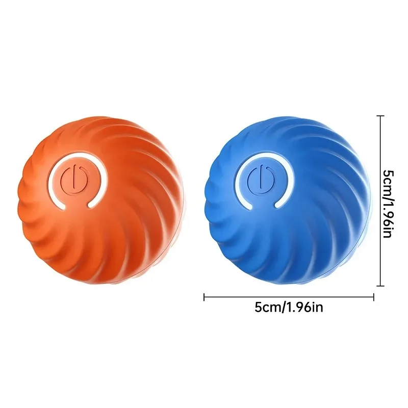 Pelota de juguete para perros, pelota rodante que rebota en movimiento automático, USB, cachorro inteligente, pelota interactiva de juguete para masticar para perros - Imagen 10