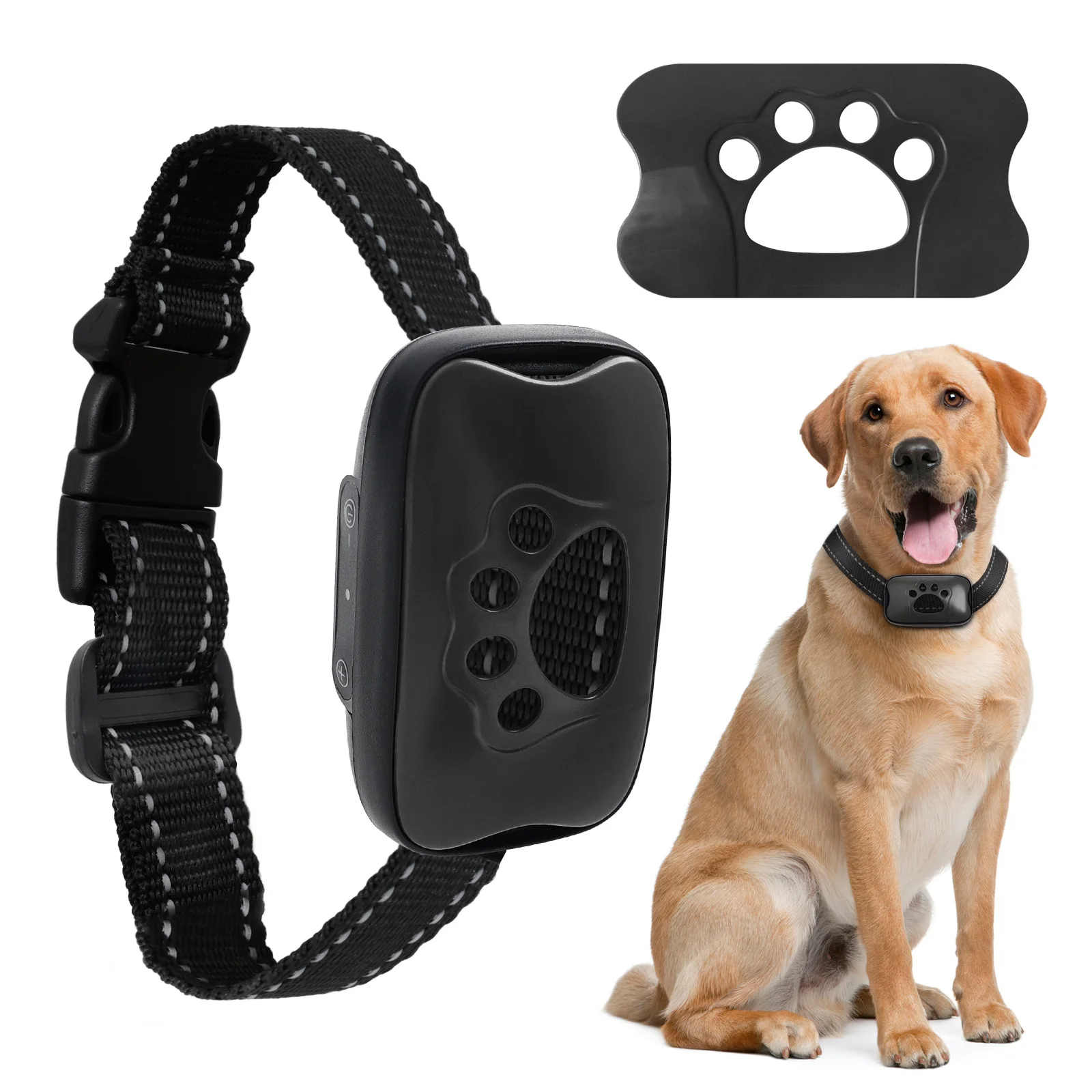 Dispositivo antiladridos para perros, Collar de entrenamiento para perros recargable por USB, Collar ultrasónico antiladridos con vibración para dejar de ladrar - Imagen 13
