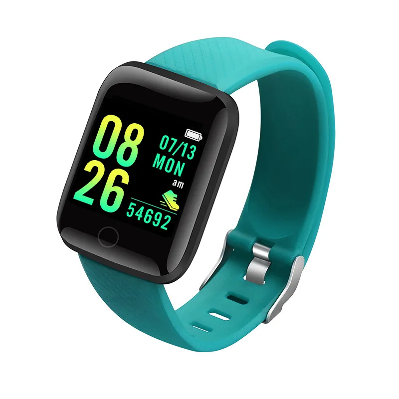 Reloj inteligente 116Plus D13 Y68 pulsera deportiva correr Monitor de Fitness seguimiento mensaje de ritmo cardíaco recordatorio hombres reloj inteligente mujer - Imagen 12