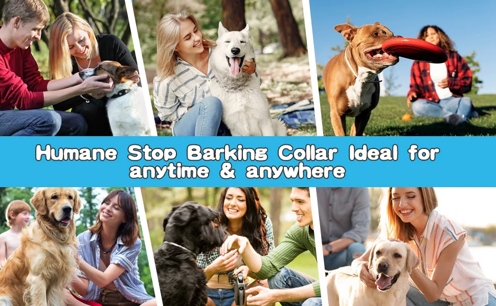 Dispositivo antiladridos para perros, Collar de entrenamiento para perros recargable por USB, Collar ultrasónico antiladridos con vibración para dejar de ladrar - Imagen 23