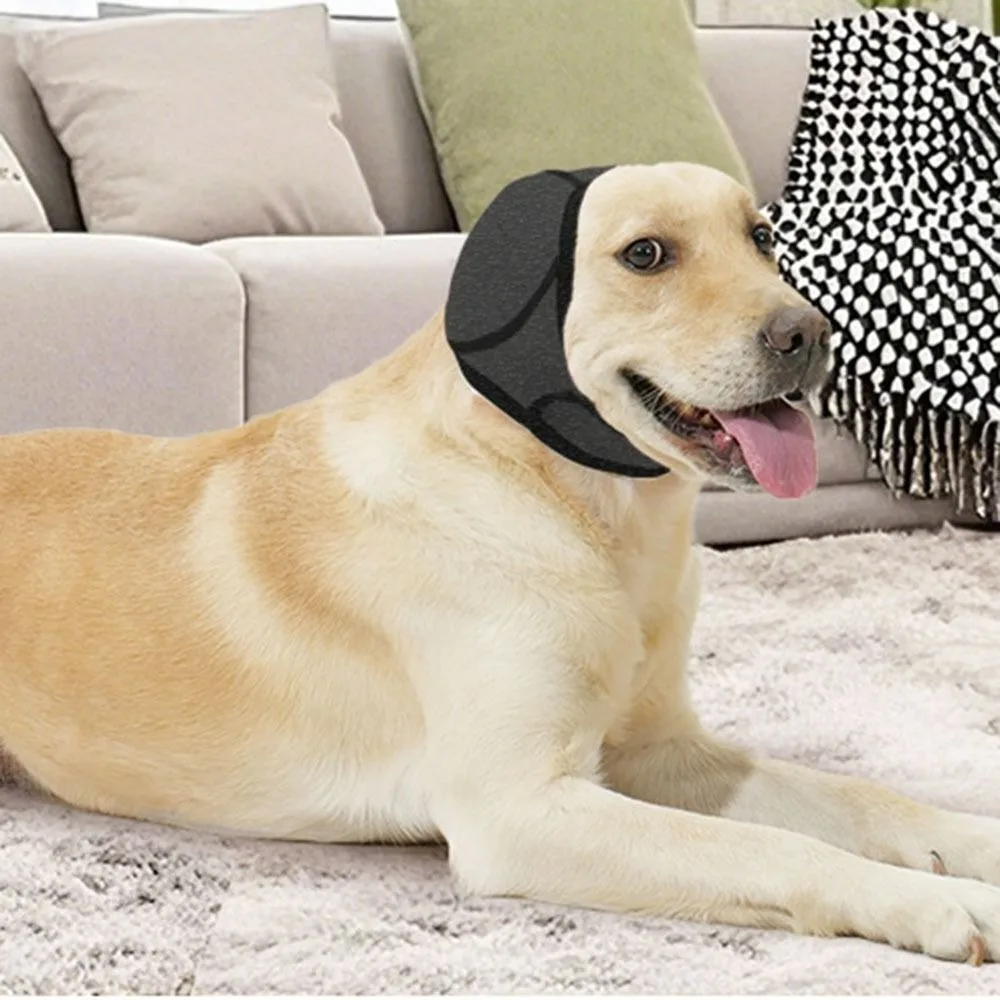Protección auditiva para perros, orejeras calmantes con reducción de ruido, impermeable, calmante para perros, orejeras para perros a prueba de golpes - Imagen 18