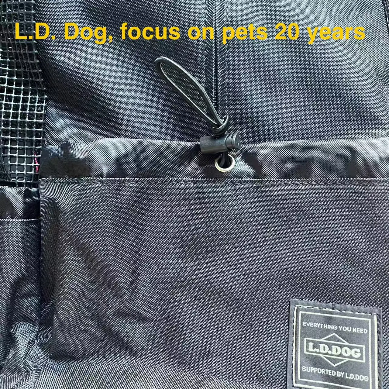 Mochila de viaje para transportar mascotas, bolsa de malla transpirable para deportes al aire libre, bicicleta, motocicleta, senderismo, envío directo - Imagen 12