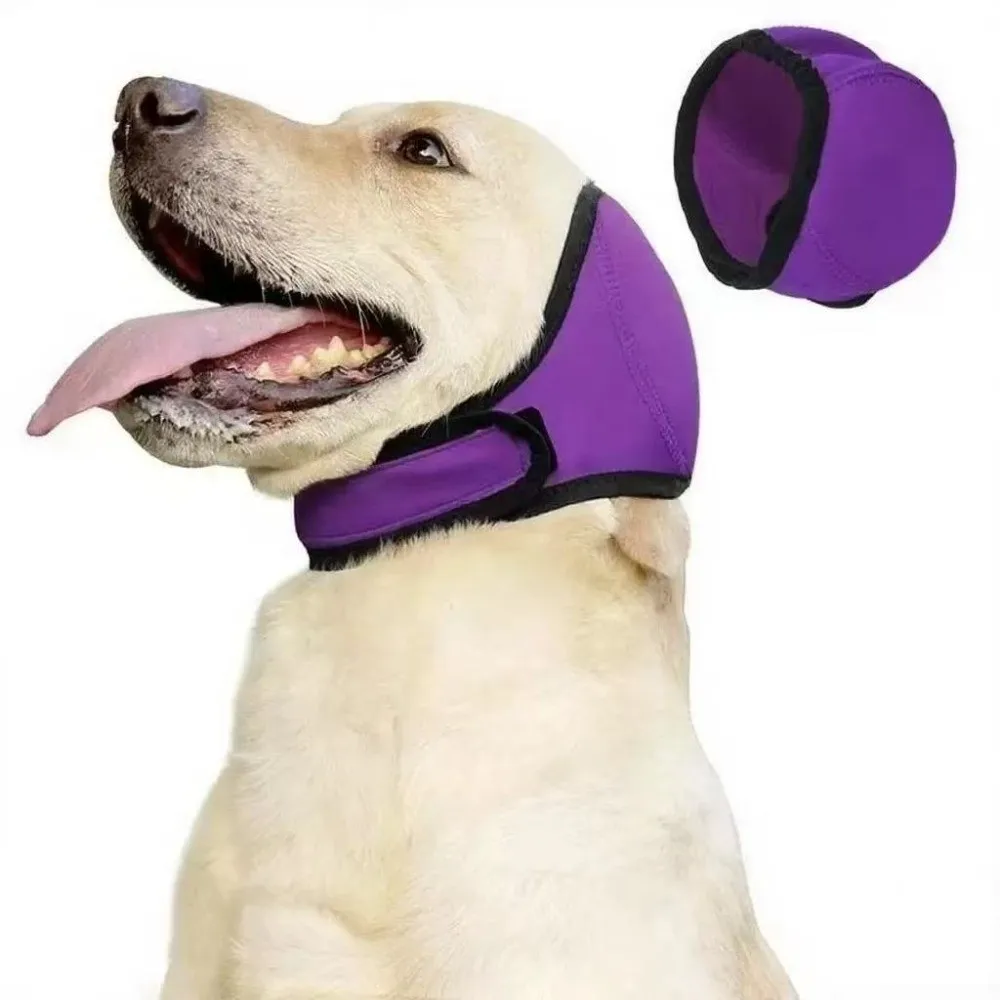 Protección auditiva para perros, orejeras calmantes con reducción de ruido, impermeable, calmante para perros, orejeras para perros a prueba de golpes - Imagen 11