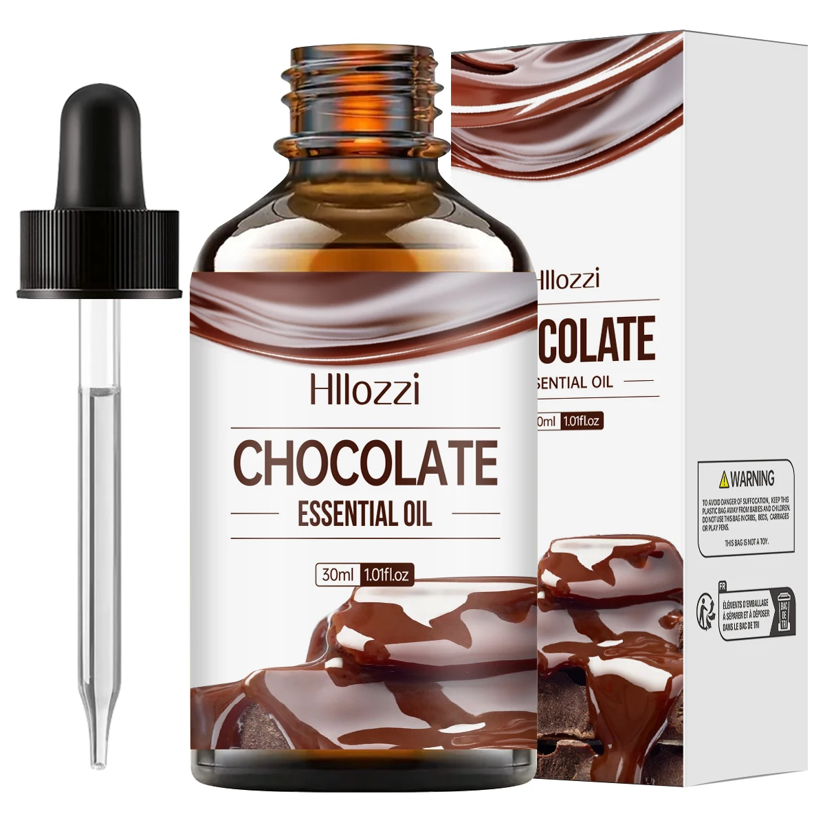 El aceite esencial de chocolate tiene una fragancia dulce y suave y es adecuado para el masaje corporal y el cuidado del cabello. - Imagen 8