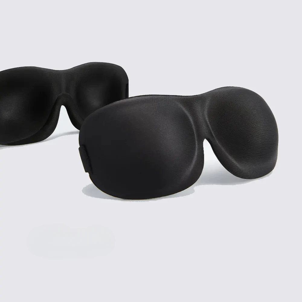 Máscara de ojos 3D para dormir, máscara de ojos transpirable con sombreado, máscara de ojos Natural para dormir, bloque de espuma viscoelástica, máscara de noche, venda para los ojos para dormir - Imagen 8