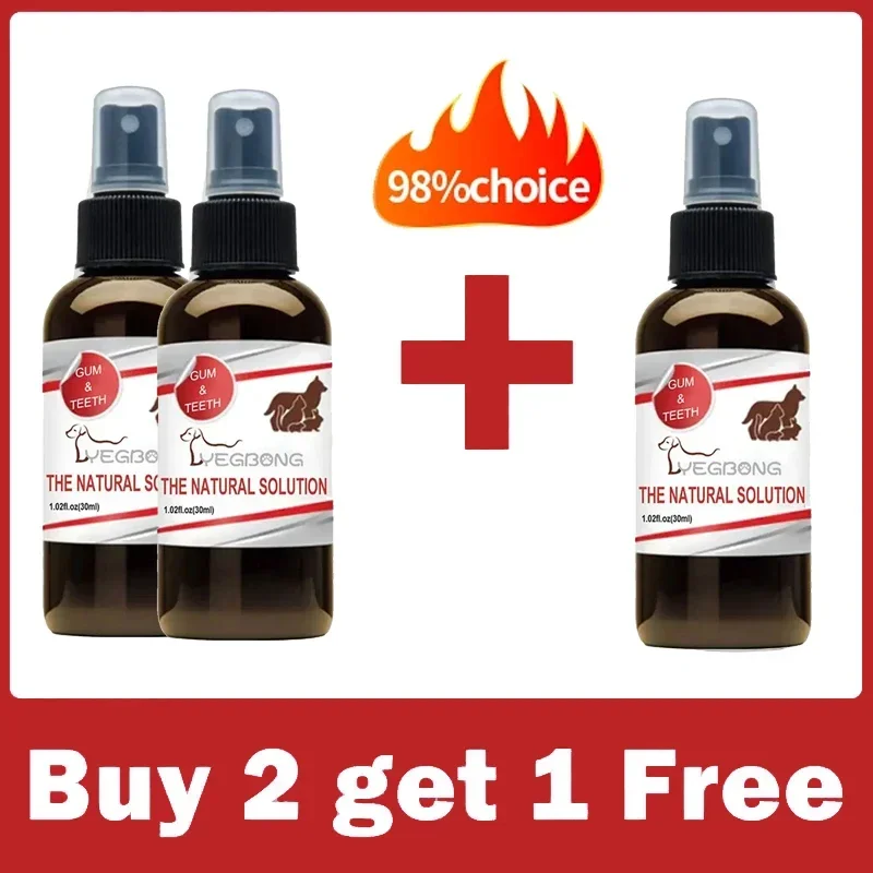 Spray de limpieza Dental para mascotas, ambientador para perros que elimina el mal aliento, limpieza Oral para gatos, cuidado Dental, desodorización, suministros para mascotas, 30ml - Imagen 7