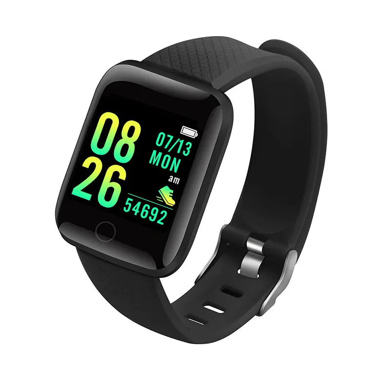 Reloj inteligente 116Plus D13 Y68 pulsera deportiva correr Monitor de Fitness seguimiento mensaje de ritmo cardíaco recordatorio hombres reloj inteligente mujer - Imagen 15