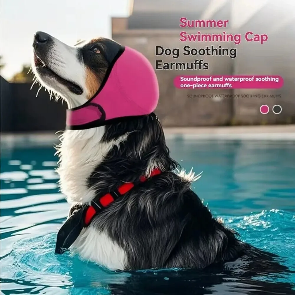Protección auditiva para perros, orejeras calmantes con reducción de ruido, impermeable, calmante para perros, orejeras para perros a prueba de golpes - Imagen 4