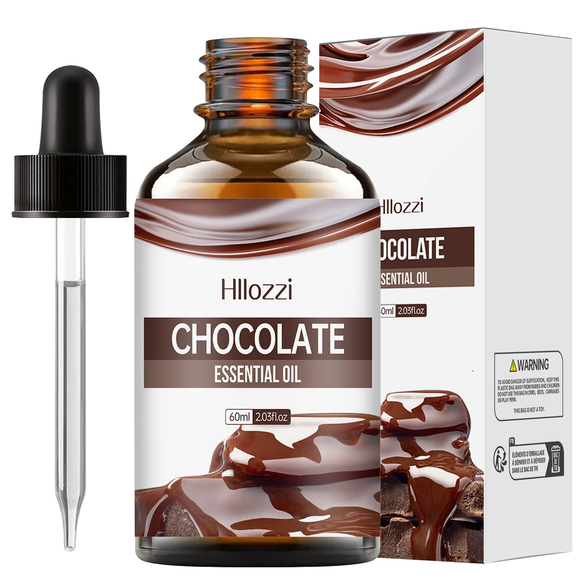 El aceite esencial de chocolate tiene una fragancia dulce y suave y es adecuado para el masaje corporal y el cuidado del cabello. - Imagen 9