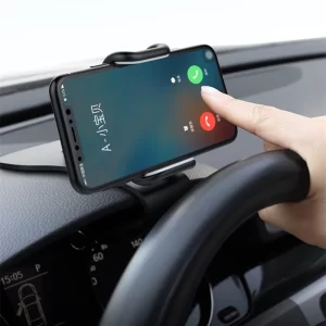 Soporte de teléfono para automovil, soportes universales para teléfono móvil, soporte para salpicadero de coche, soporte fijo para teléfono móvil con agarre automático, 360