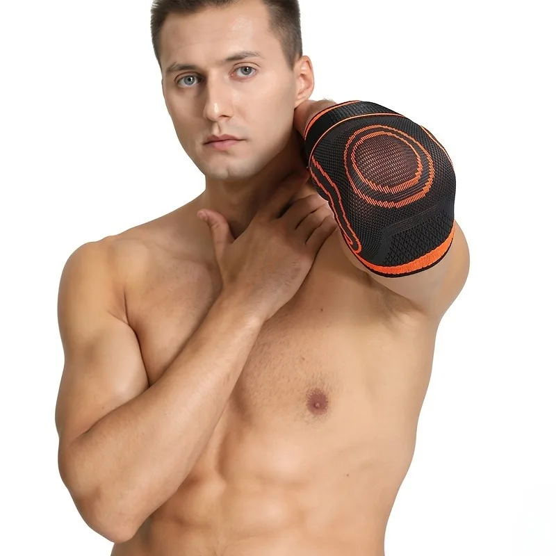 Protector de codo deportivo para hombres y mujeres, funda protectora para brazo, correa para cinturón de codo de tenis, bobinado presurizado, 1 ud. - Imagen 2