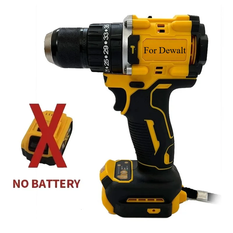 Taladro eléctrico inalámbrico DCD800 de 2000RPM, destornillador de impacto sin escobillas de 1/2 pulgadas, herramientas eléctricas de litio para batería Dewalt de 20V - Imagen 7